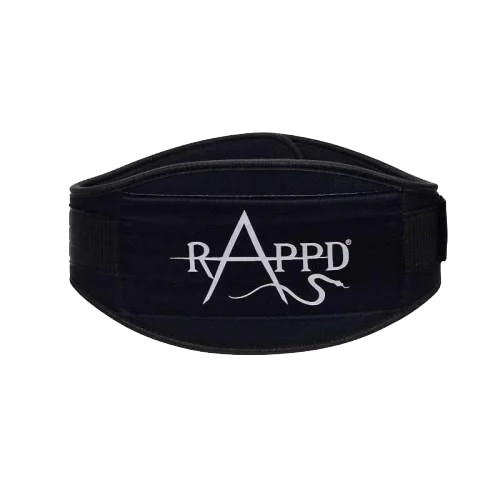 Rapp'd 6" Neoprene Belt Black