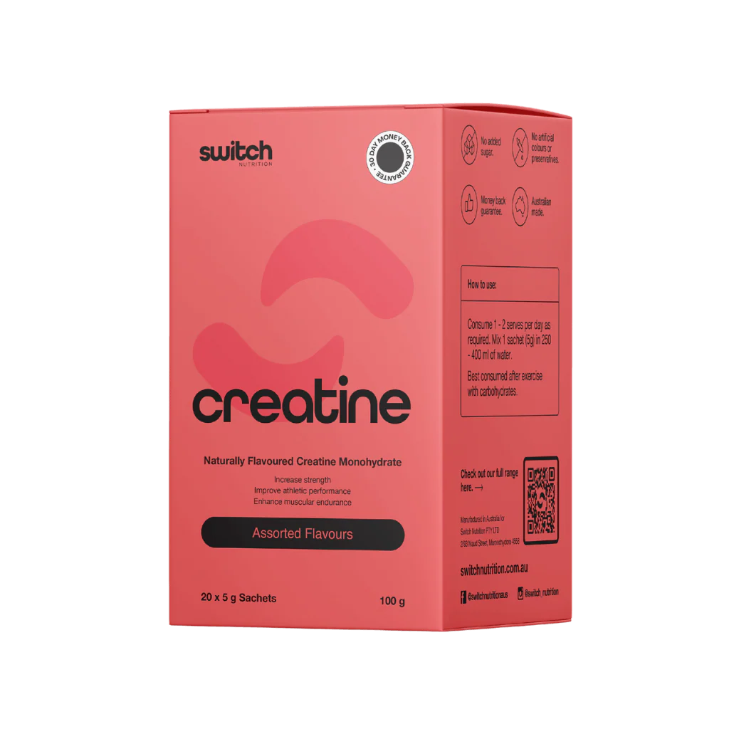 Flavoured Creatine Monohydrate Box